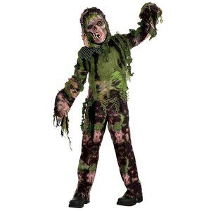 MARSH MONSTER ZOMBIE GHOUL SUIT YOURSELF FANCY DRESS UP HALLOWEEN CHILD COSTUME